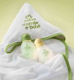 Toalha Com Capuz Mamãe e Bebê
